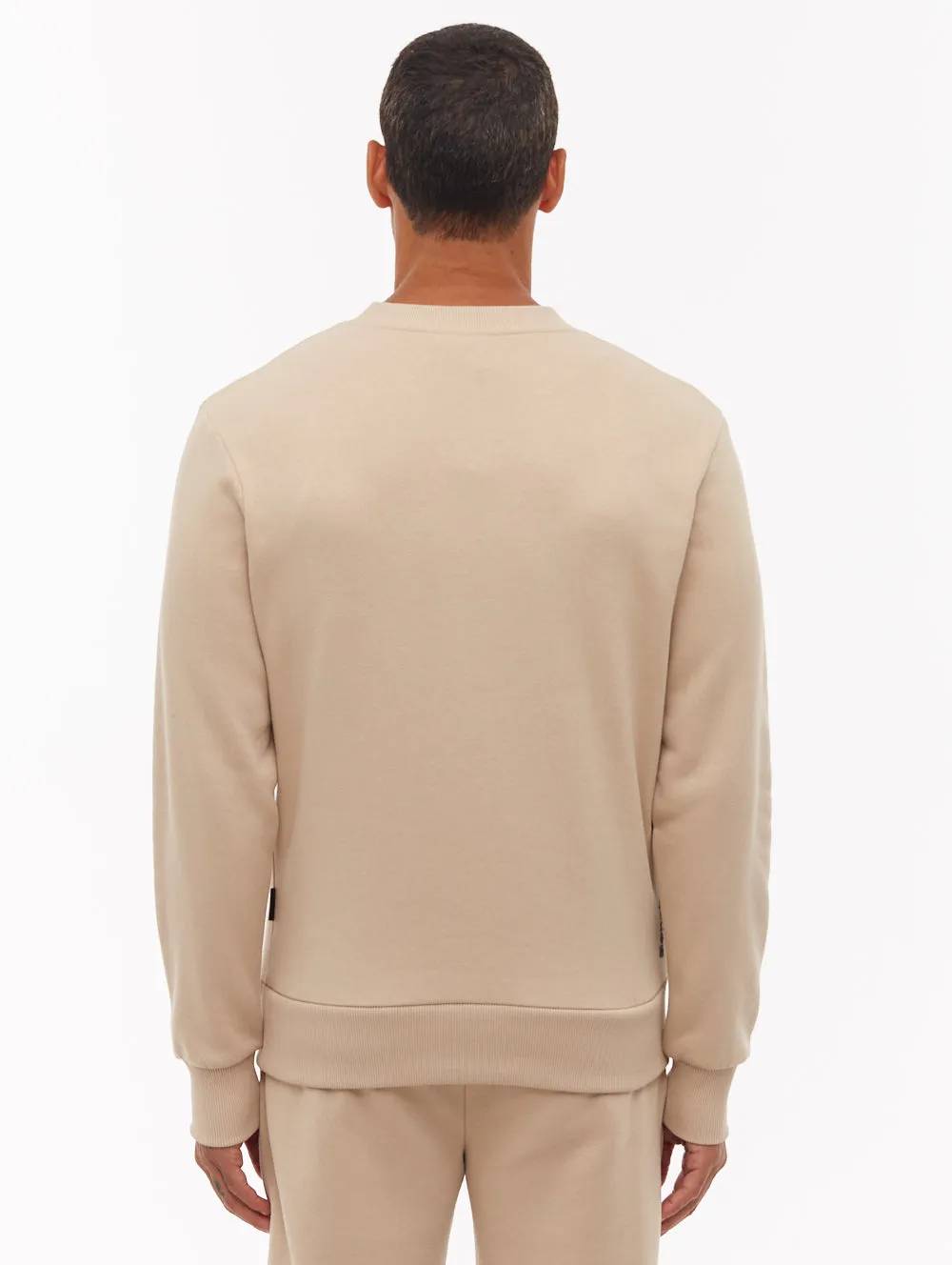 Tumori Emblem Crew Neck - Beige sold by Bench product image thumbnail 3