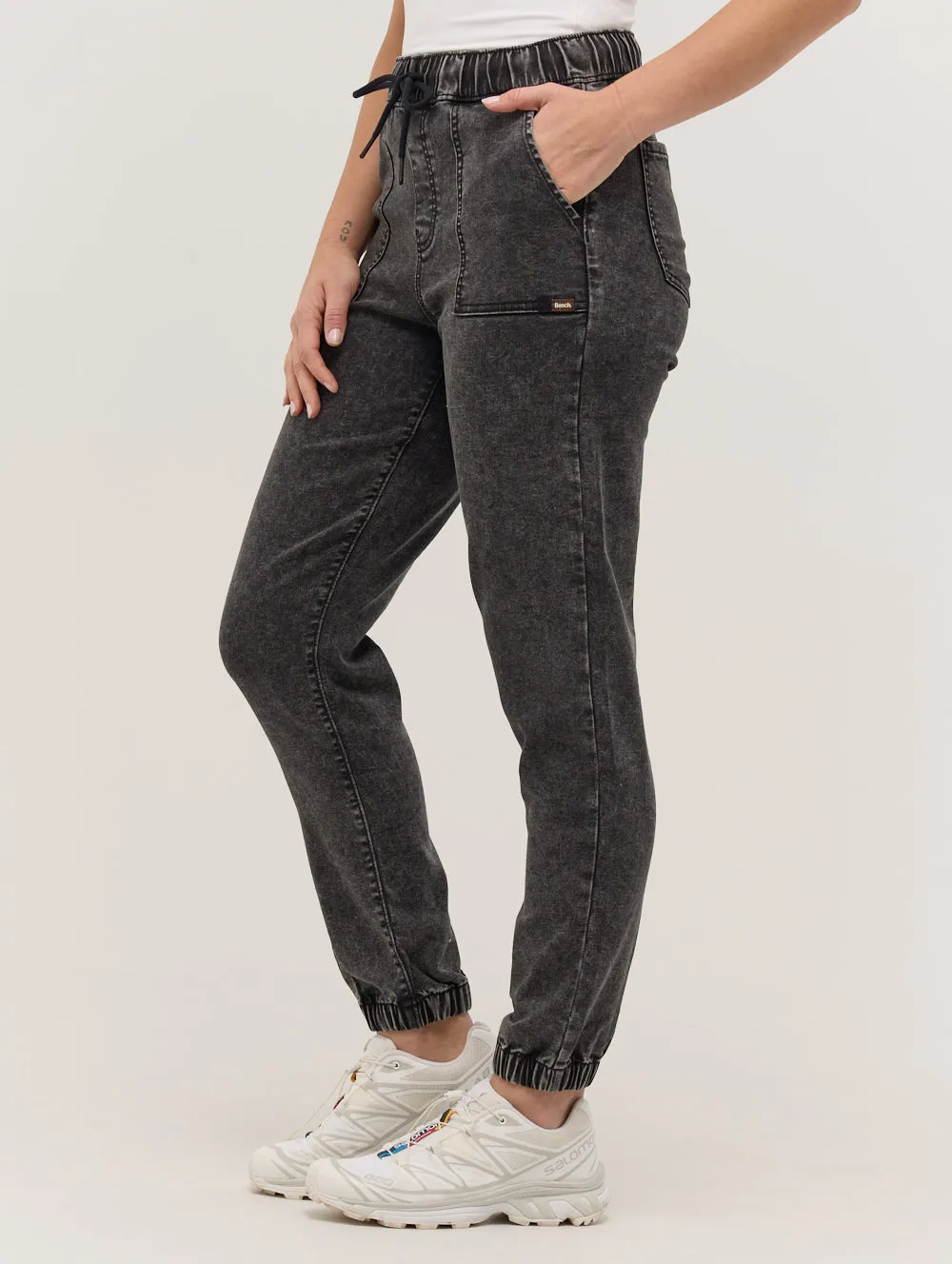 Jette Eco-Friendly Denim Joggers - Black sold by Bench product image thumbnail 3