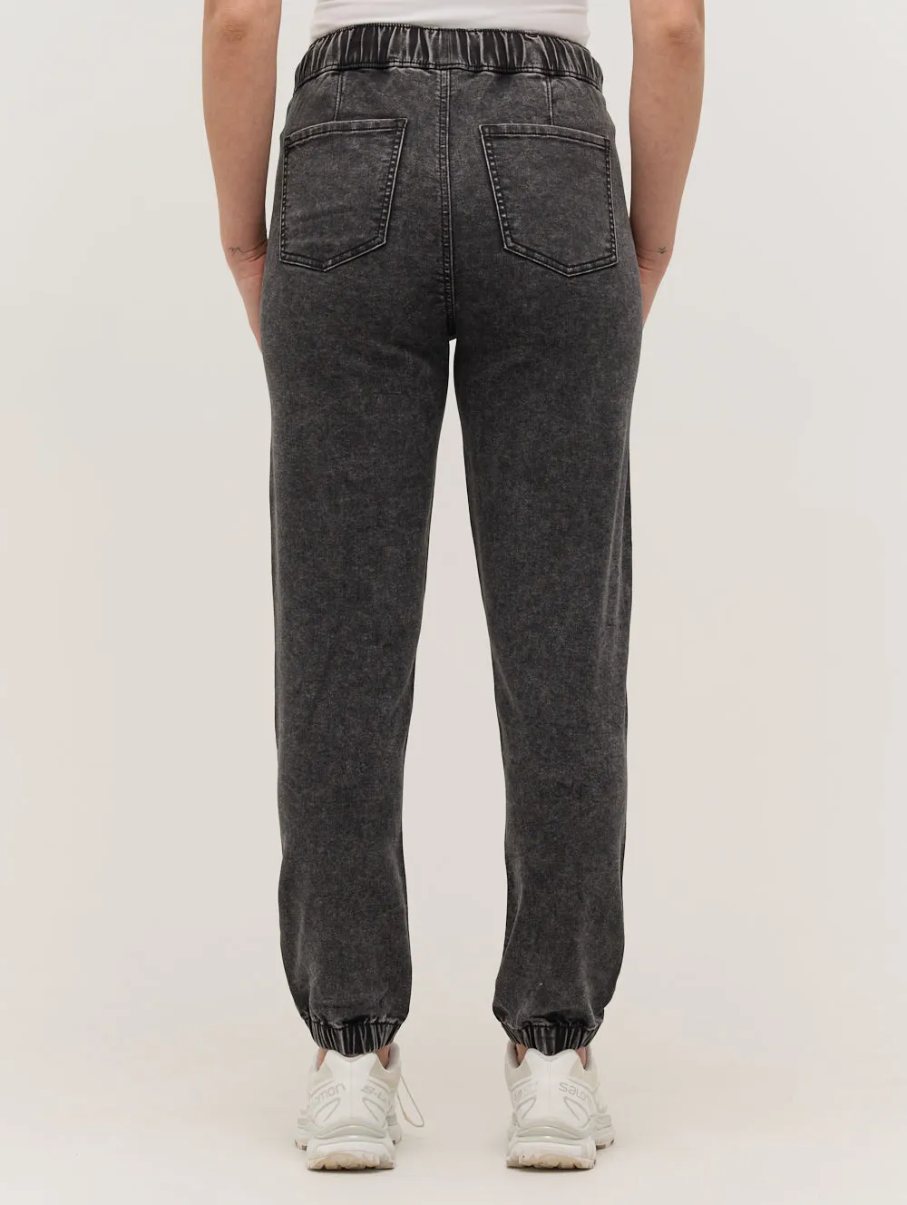 Jette Eco-Friendly Denim Joggers - Black sold by Bench product image thumbnail 4