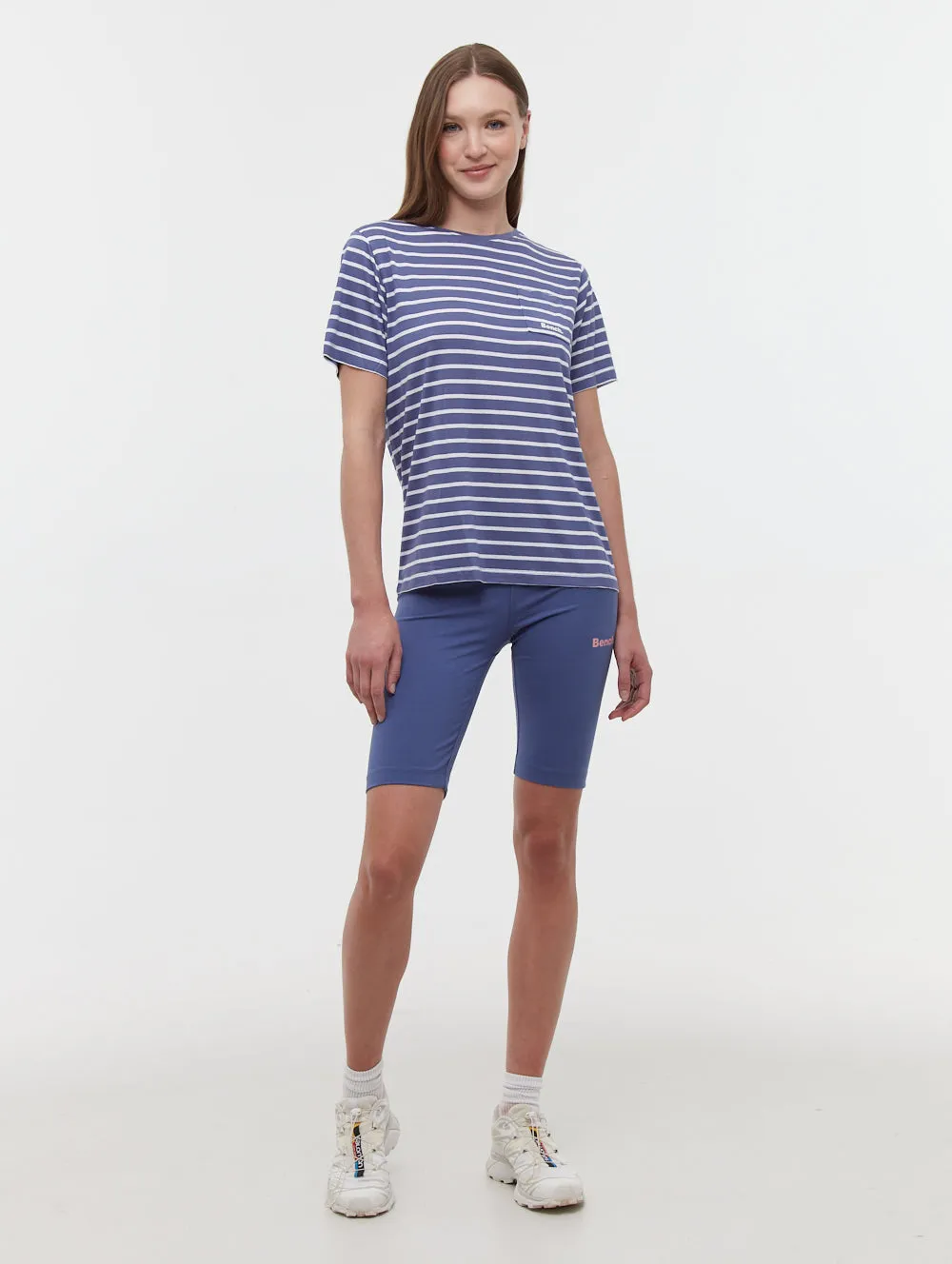 Nouria Striped Pocket T-Shirt - Blue sold by Bench product image thumbnail 2