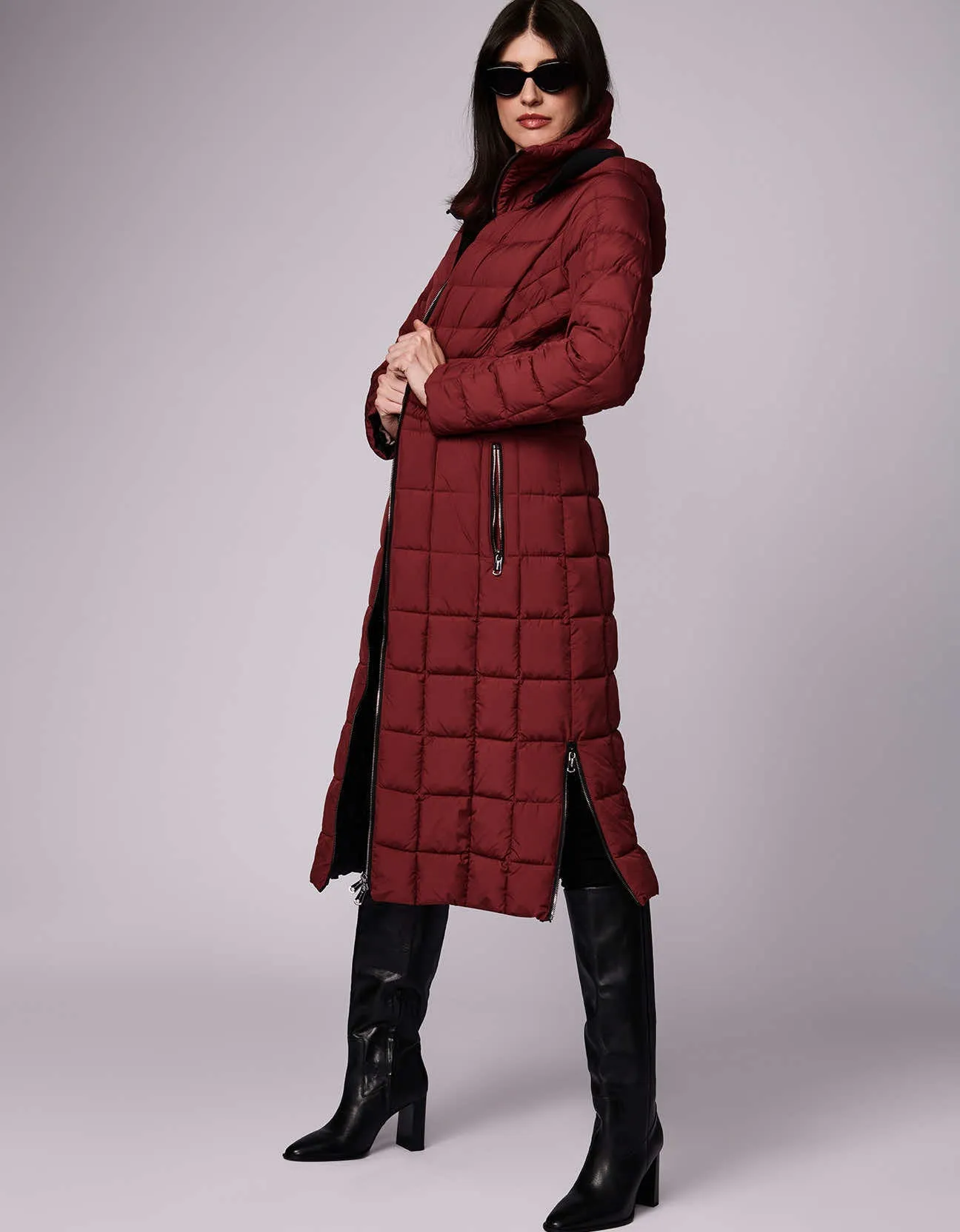 St. Moritz Long Puffer Coat sold by Bernardo product image thumbnail 2