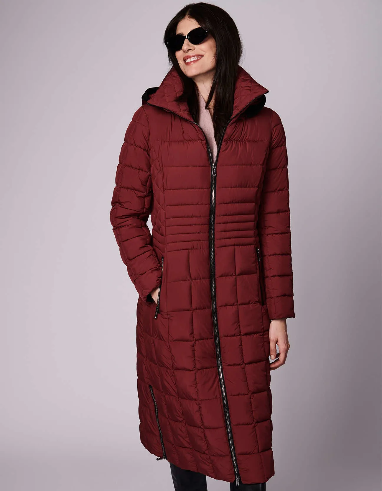 St. Moritz Long Puffer Coat sold by Bernardo