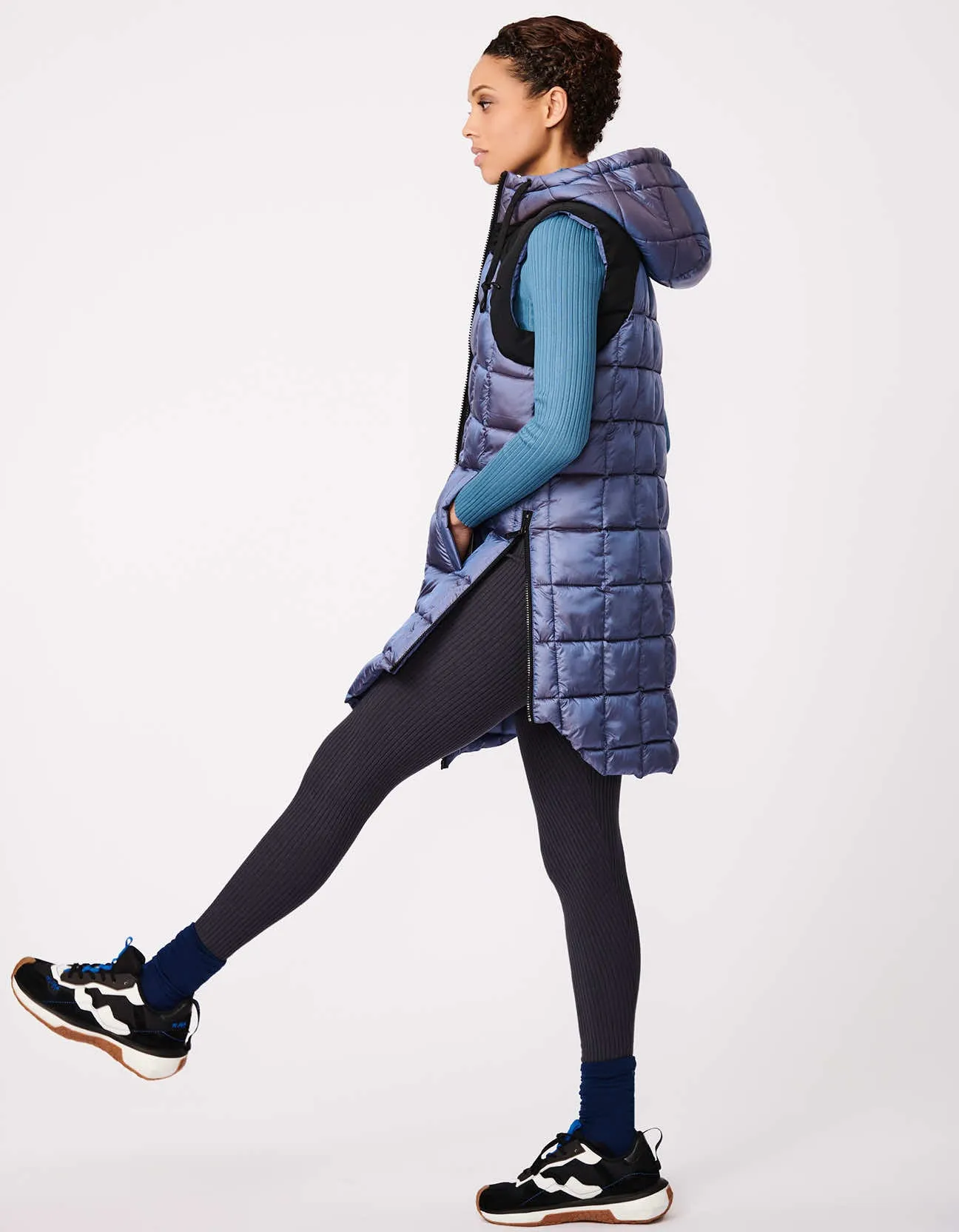 Square Hooded Puffer Vest sold by Bernardo product image thumbnail 2