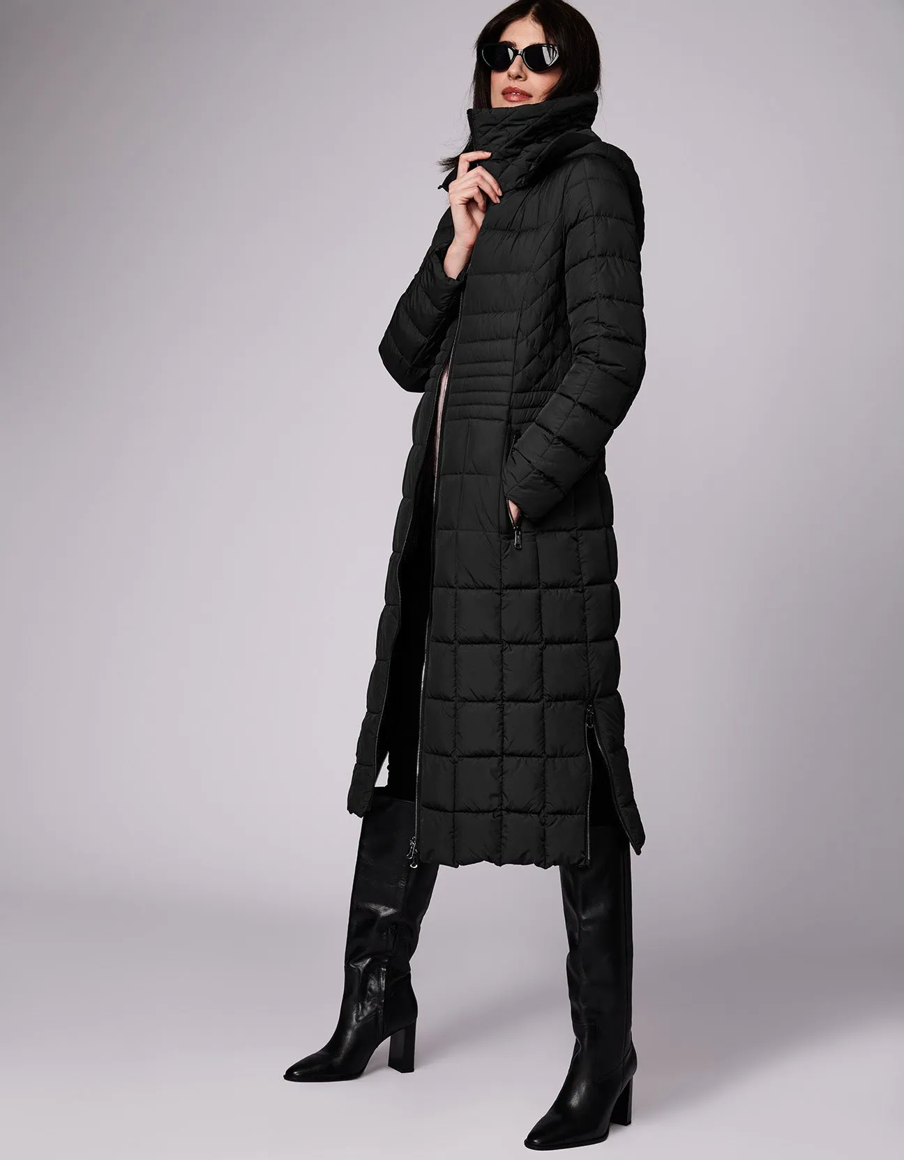 St. Moritz Long Puffer Coat sold by Bernardo