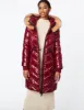 HERRINGBONE GLOSSY PUFFER COAT sold by Bernardo