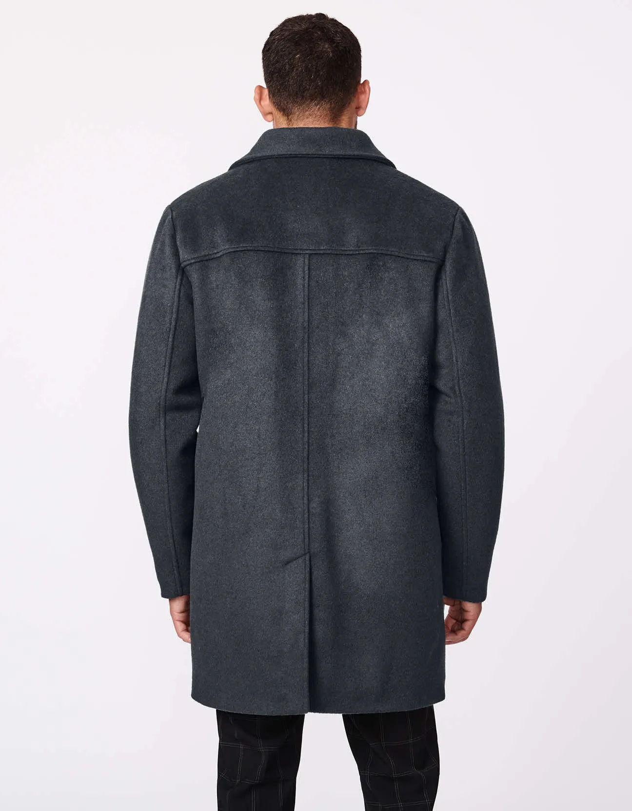 Men's Work-to-Weekend Wool Coat sold by Bernardo product image thumbnail 4