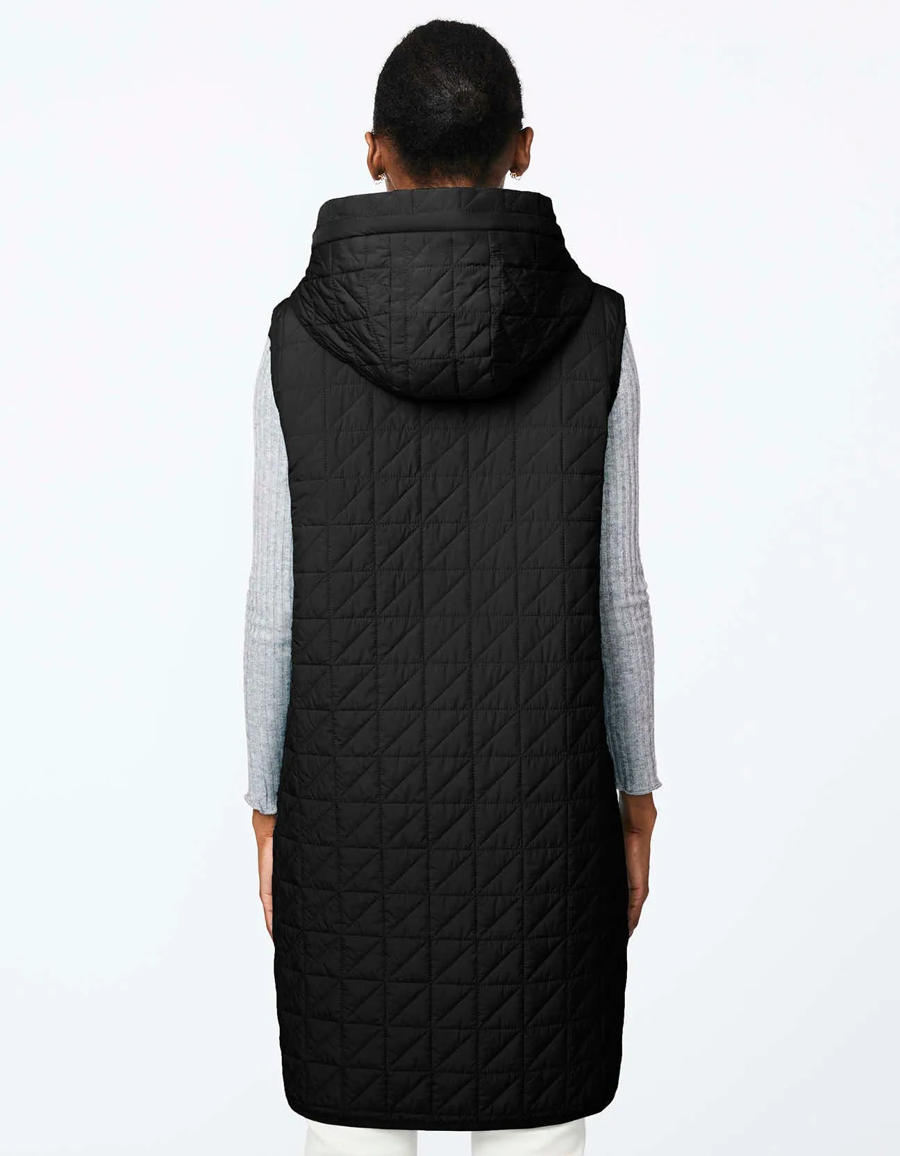 HOODED TUNIC PUFFER VEST sold by Bernardo product image thumbnail 5
