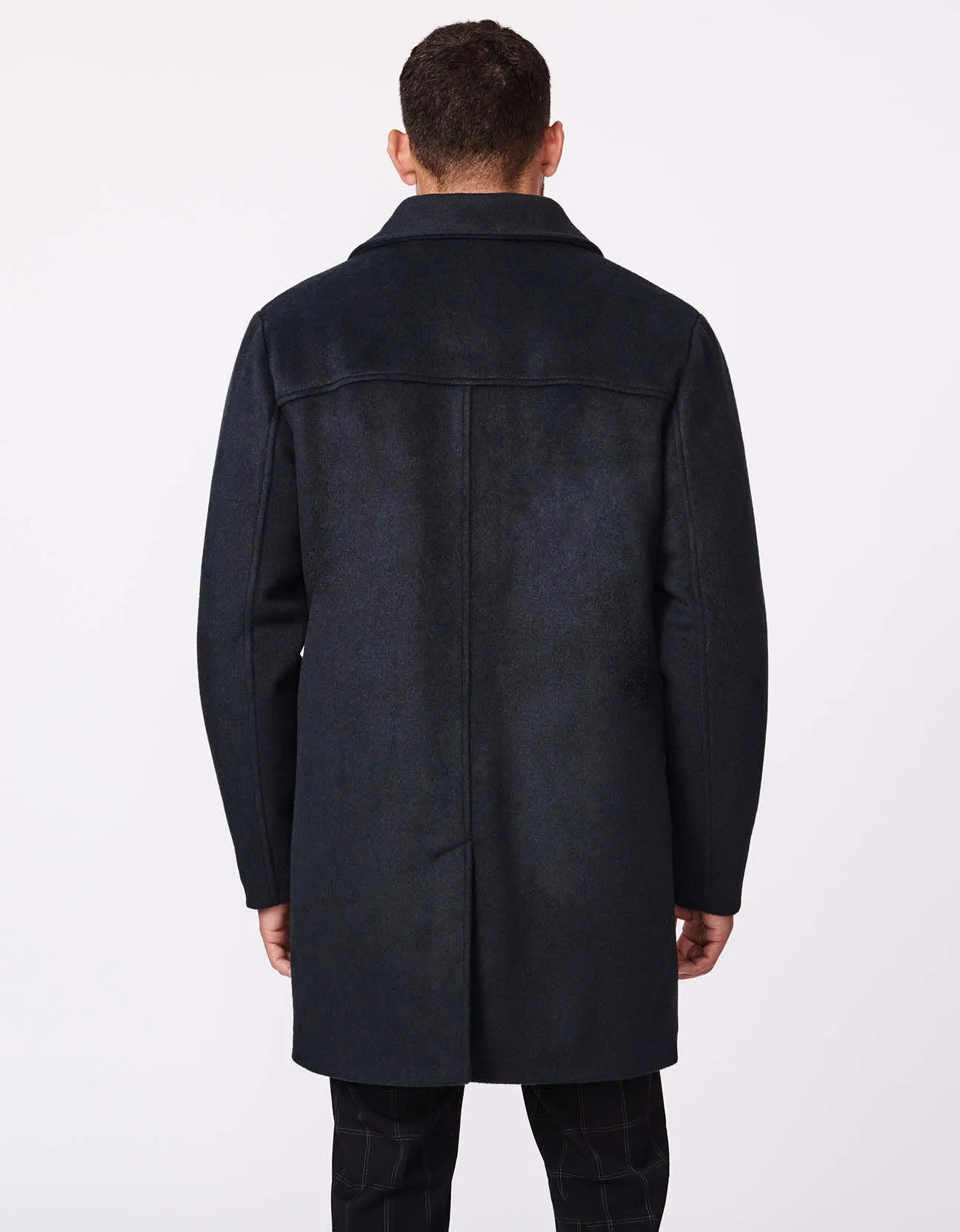 Men's Work-to-Weekend Wool Coat sold by Bernardo product image thumbnail 4