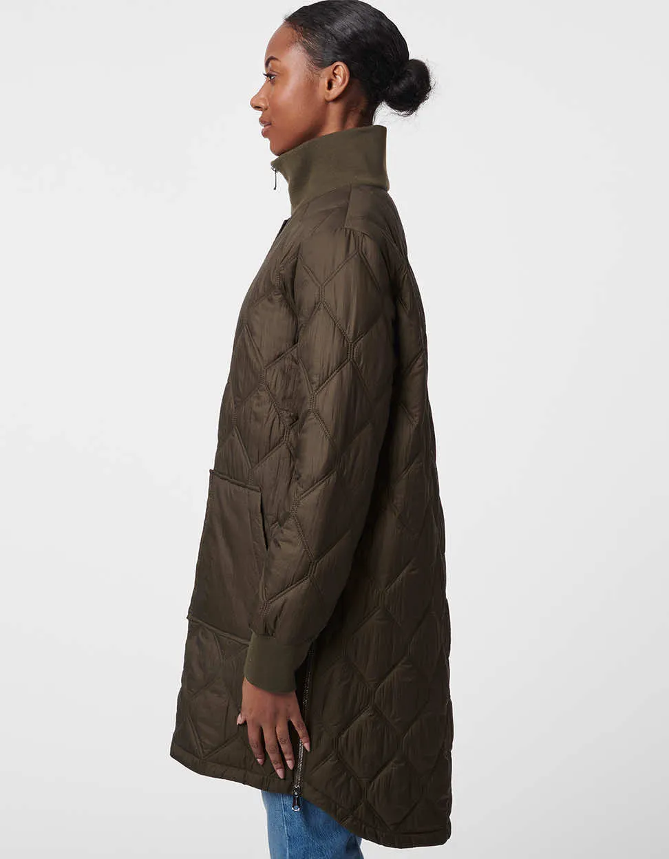 Diamond Stitch Quilted Puffer Jacket sold by Bernardo product image thumbnail 3