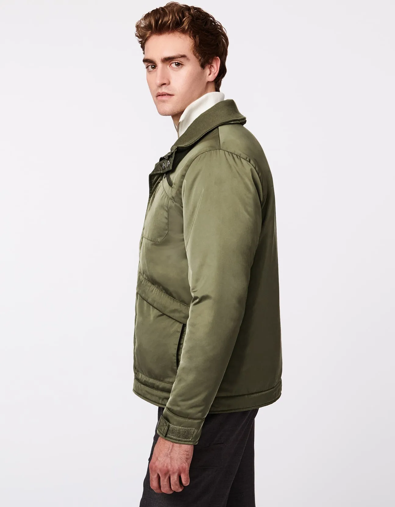 Men's Utility Shine Active Puffer Jacket sold by Bernardo product image thumbnail 3