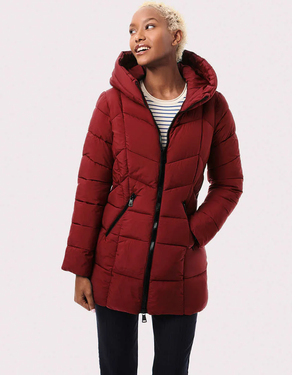 Fab Funnel Quilted Puffer Jacket sold by Bernardo product image thumbnail 2