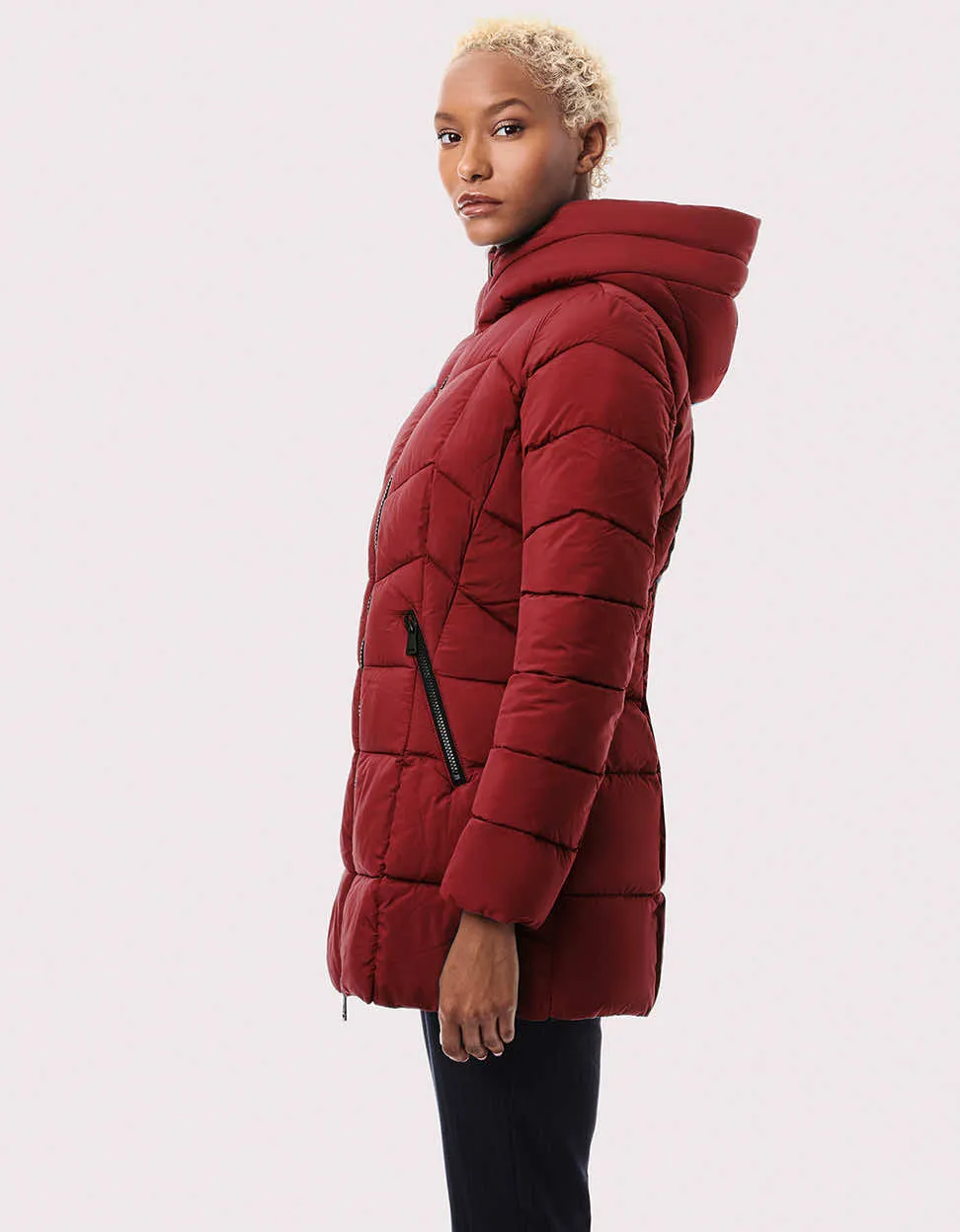Fab Funnel Quilted Puffer Jacket sold by Bernardo product image thumbnail 3