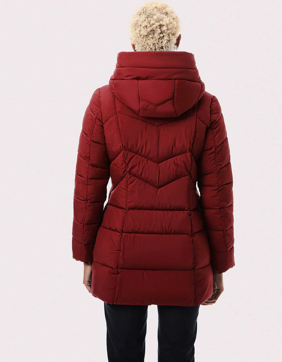 Fab Funnel Quilted Puffer Jacket sold by Bernardo product image thumbnail 4