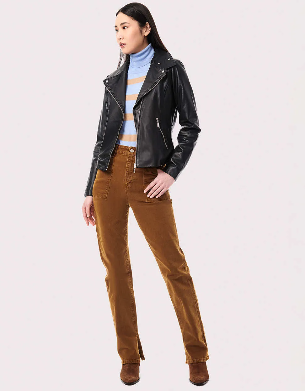 Moto City Genuine Leather Jacket sold by Bernardo