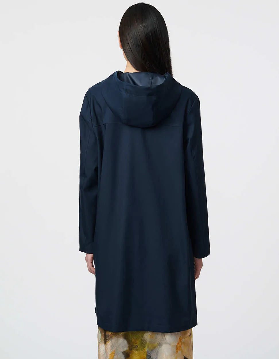 Relaxed Hooded Mid-Length Raincoat sold by Bernardo product image thumbnail 4
