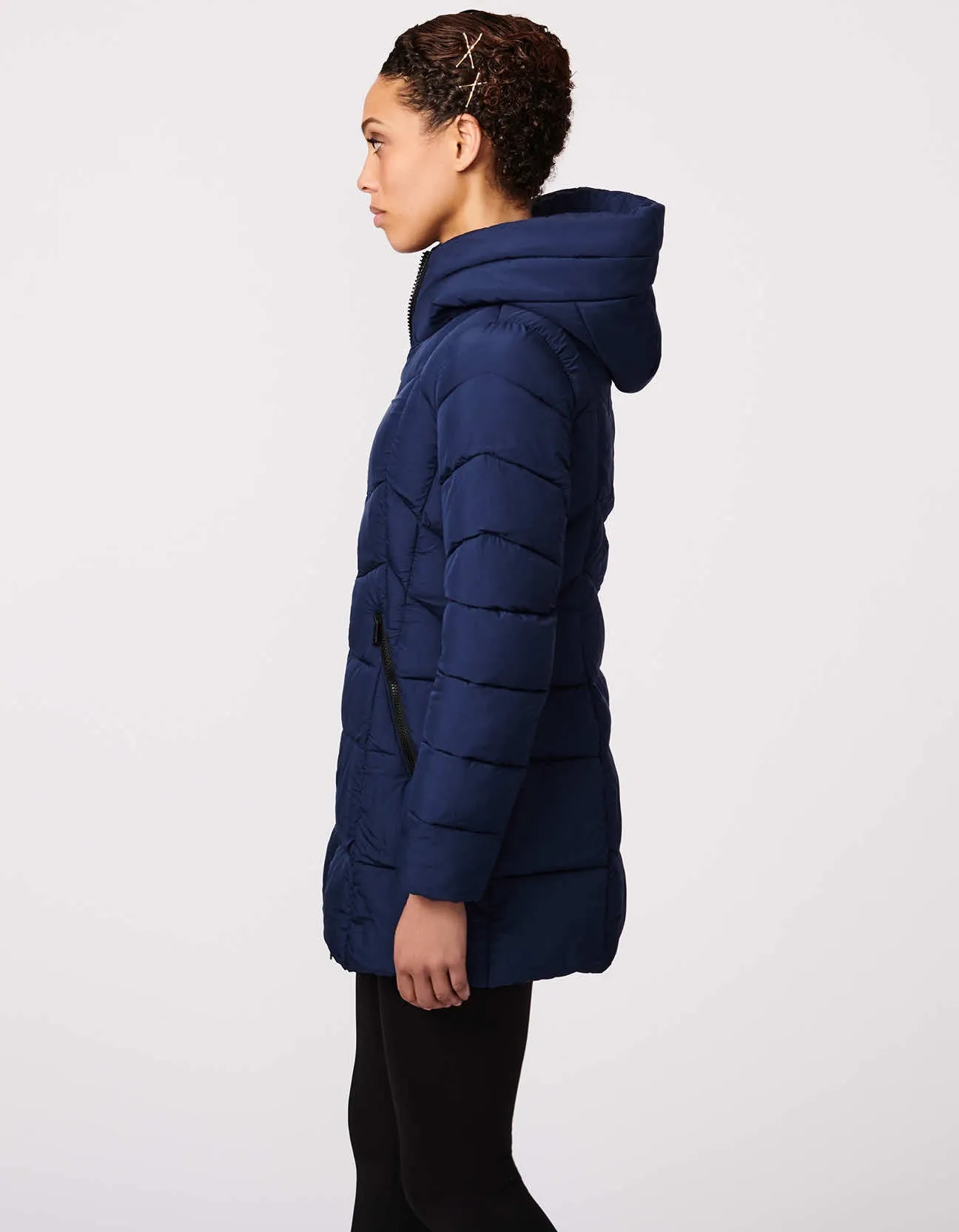 Fab Funnel Quilted Puffer Jacket sold by Bernardo product image thumbnail 3