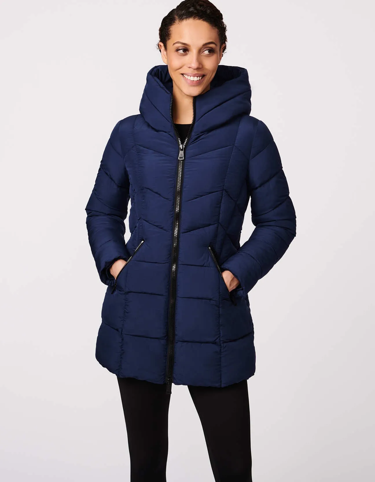 Fab Funnel Quilted Puffer Jacket sold by Bernardo product image thumbnail 2