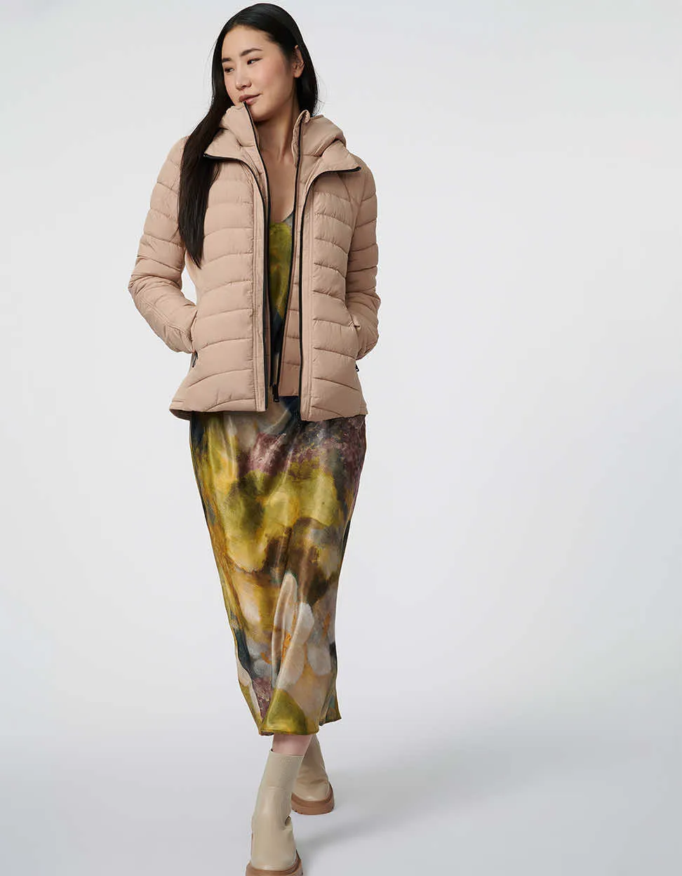 Neo Active Double Up Hooded Puffer sold by Bernardo product image thumbnail 3