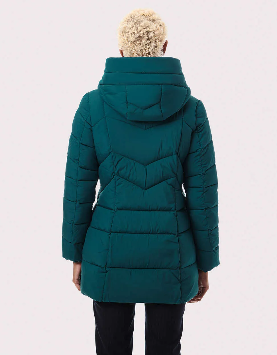 Fab Funnel Quilted Puffer Jacket sold by Bernardo product image thumbnail 4