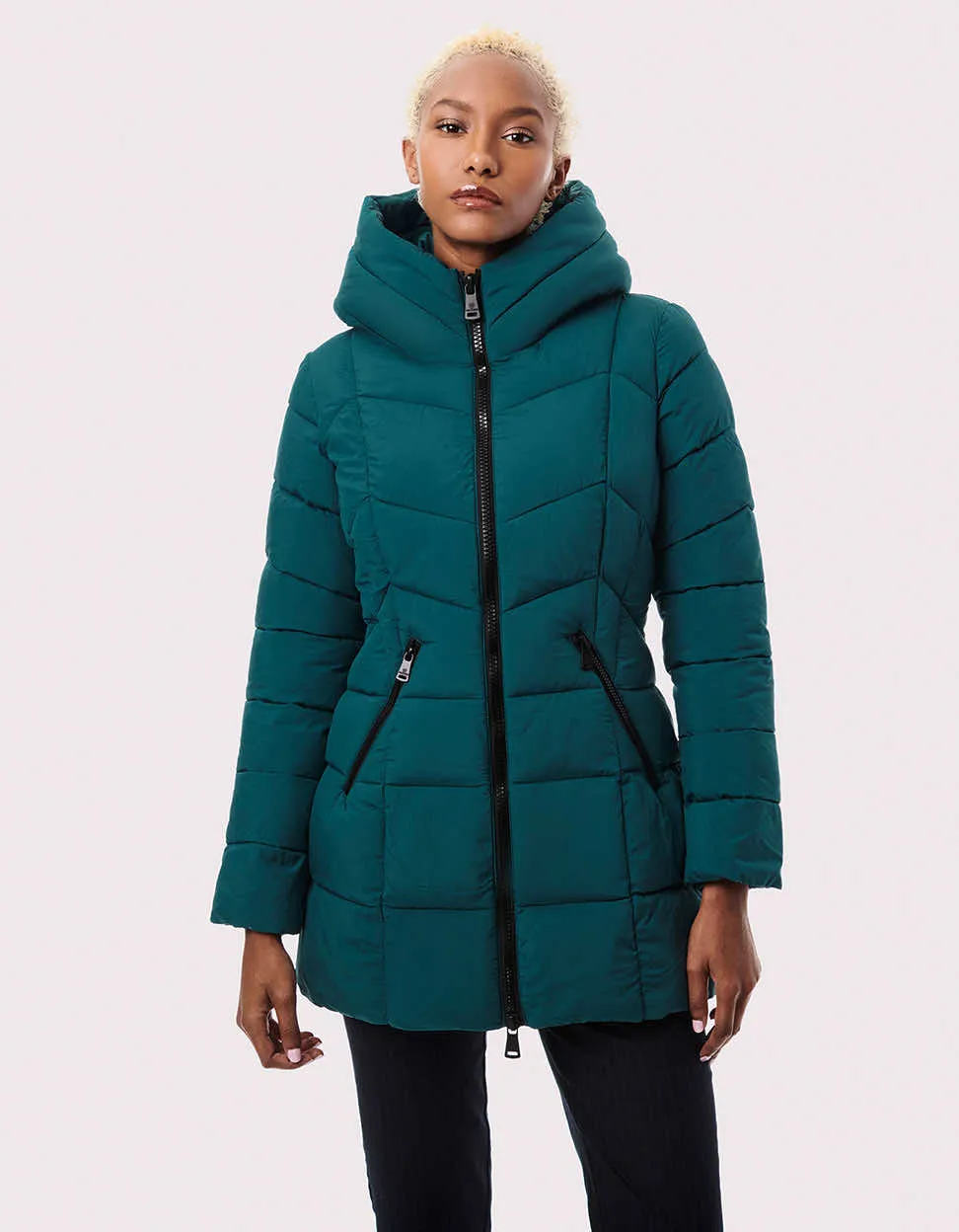 Fab Funnel Quilted Puffer Jacket sold by Bernardo product image thumbnail 2