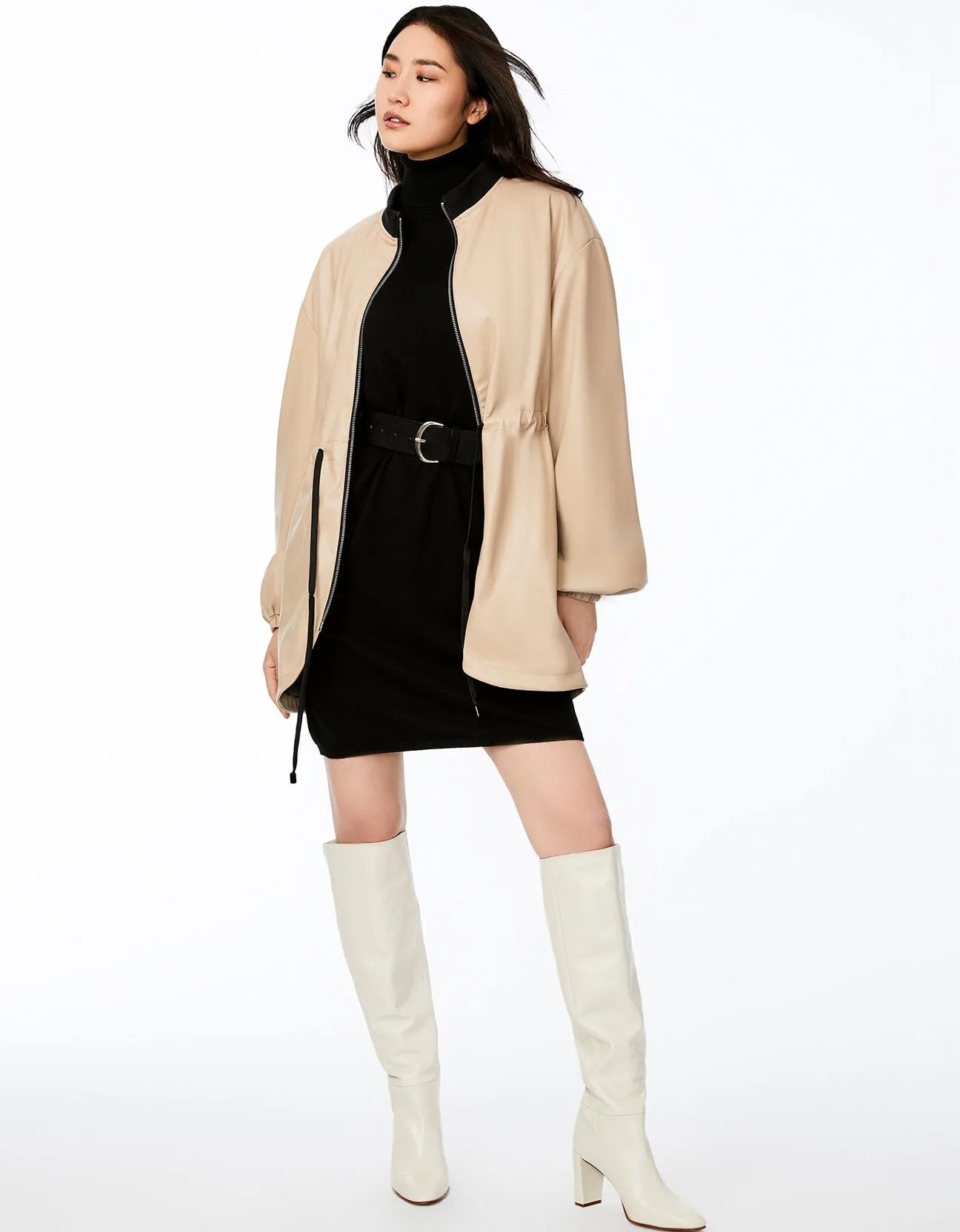 LE PUFF SLEEVE JACKET sold by Bernardo product image thumbnail 2