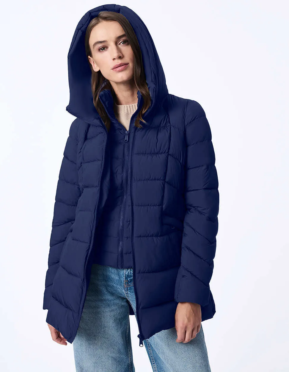 Cosmic Puffer Coat sold by Bernardo product image thumbnail 2