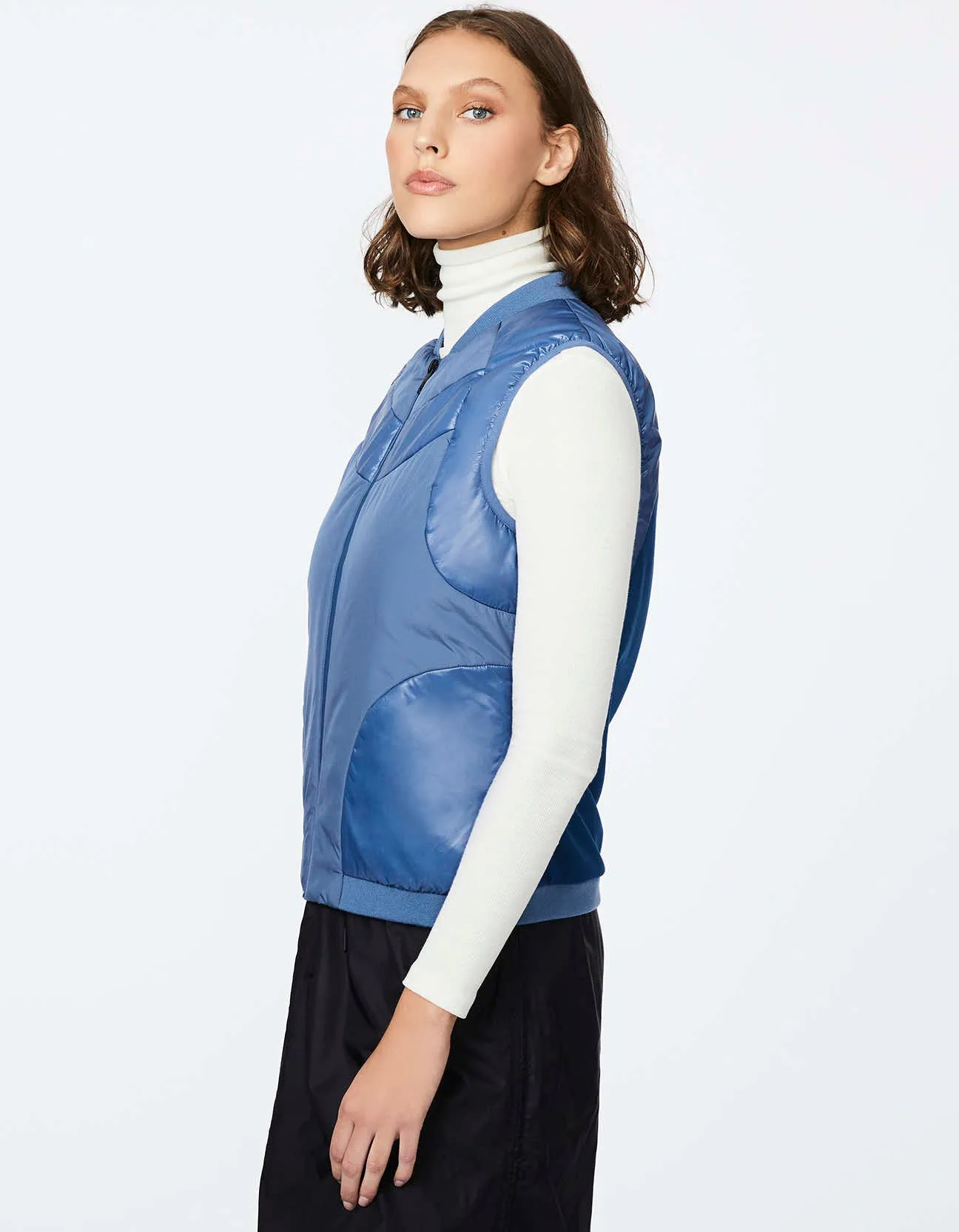 GLOSS MATTE PUFFER VEST sold by Bernardo product image thumbnail 3