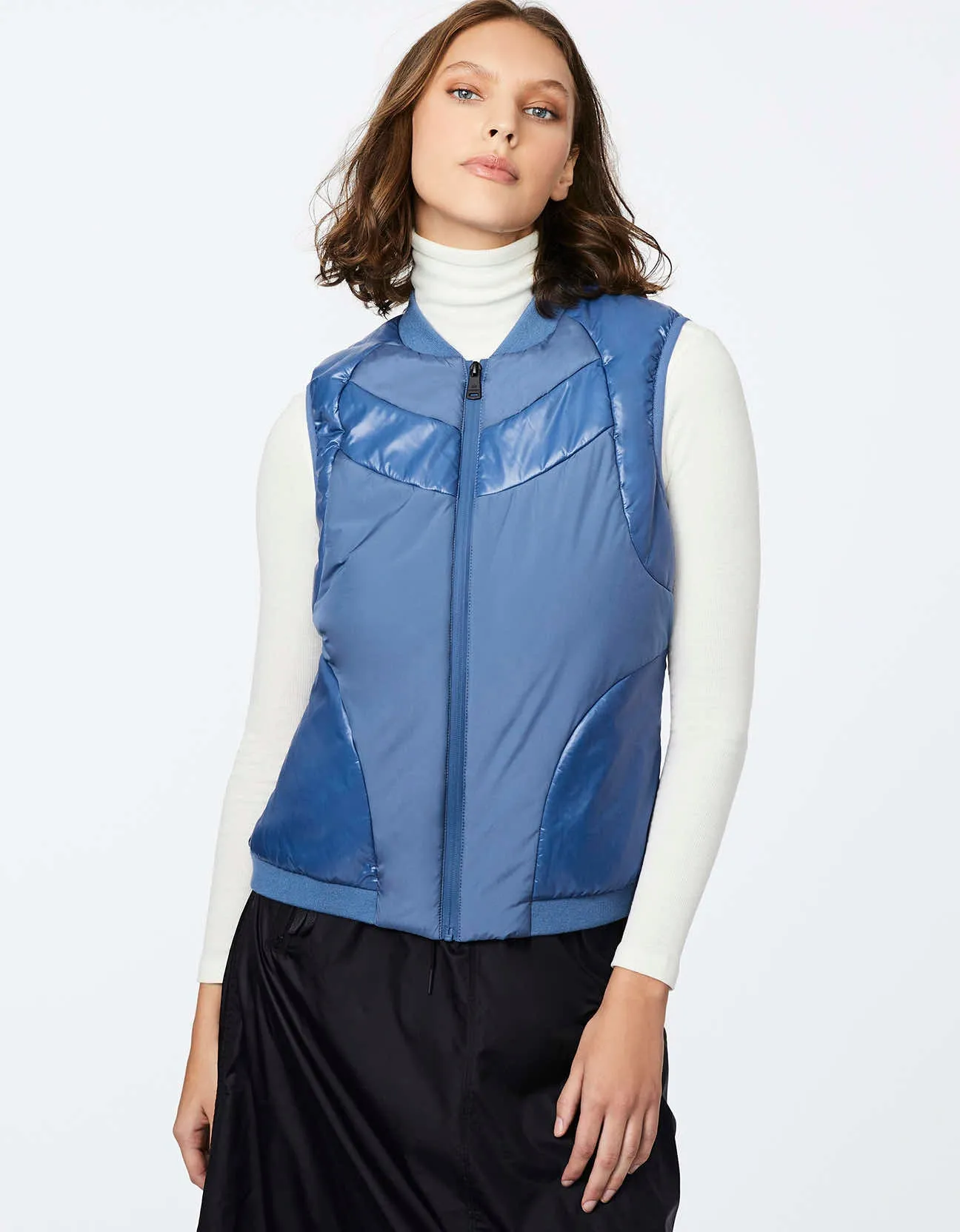GLOSS MATTE PUFFER VEST sold by Bernardo product image thumbnail 4