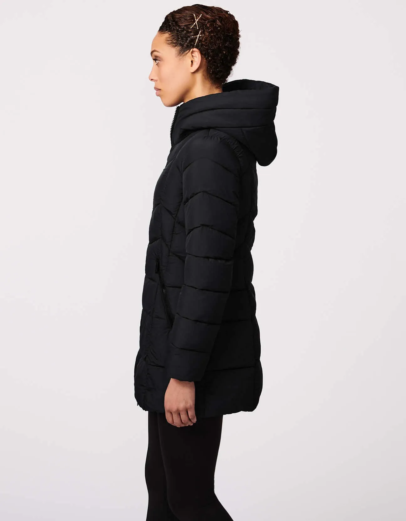 Fab Funnel Quilted Puffer Jacket sold by Bernardo product image thumbnail 3