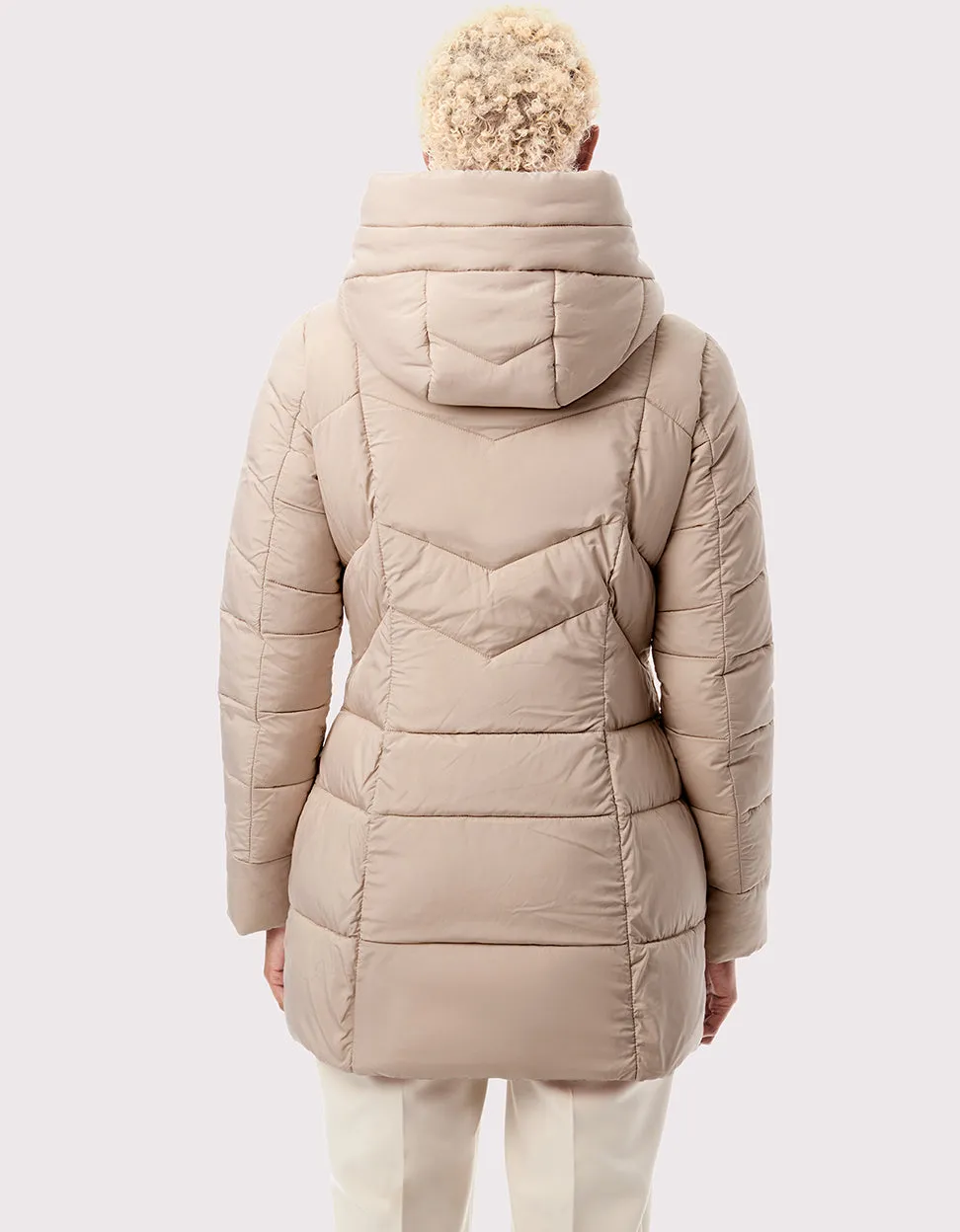 Fab Funnel Quilted Puffer Jacket sold by Bernardo product image thumbnail 4