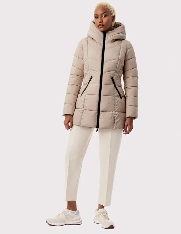 Fab Funnel Quilted Puffer Jacket sold by Bernardo