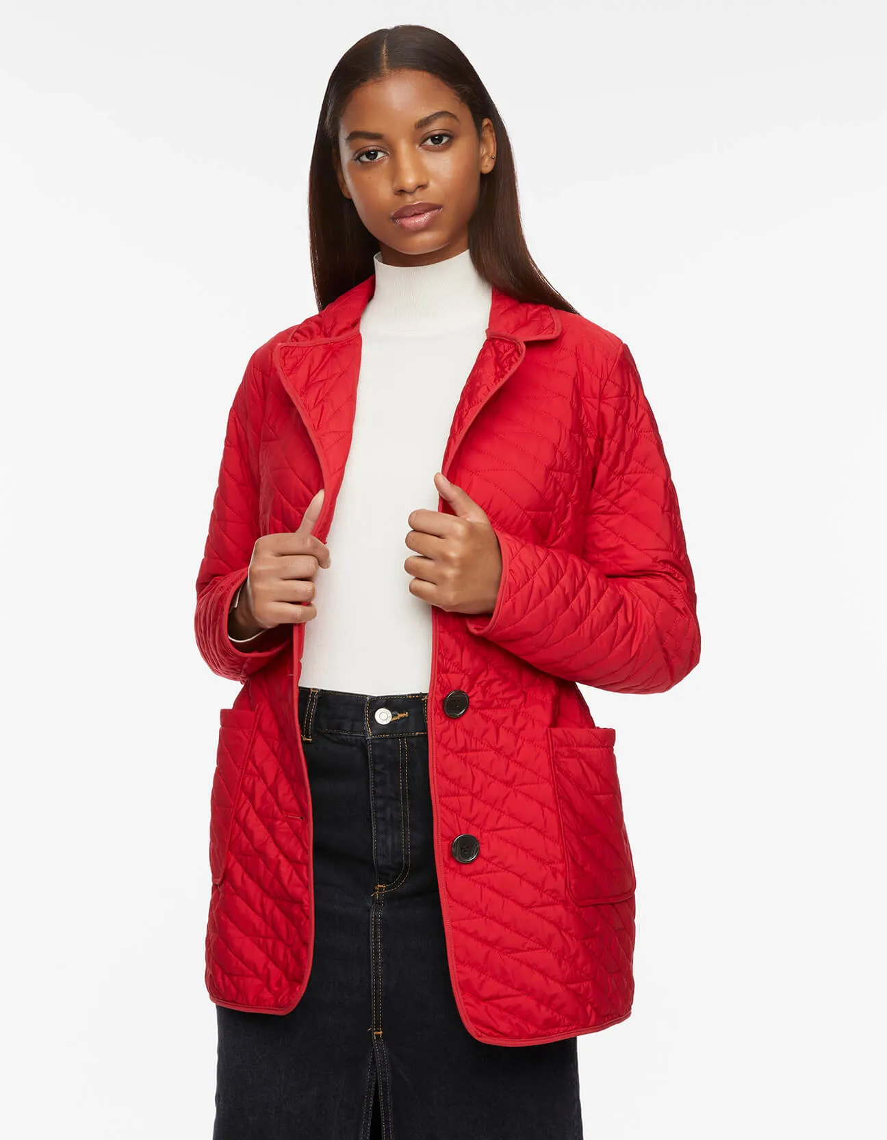 Downtown Loft Light Quilted Puffer Jacket sold by Bernardo product image thumbnail 3