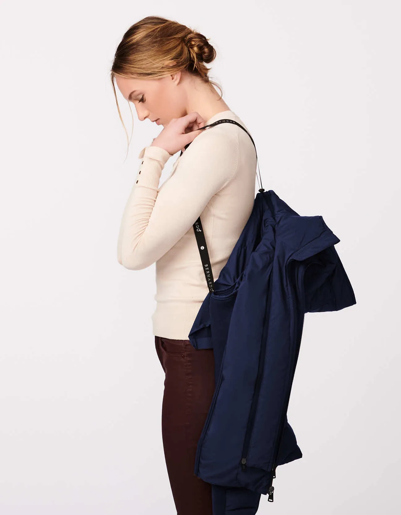 Neo Active Double Up Hooded Puffer sold by Bernardo product image thumbnail 2