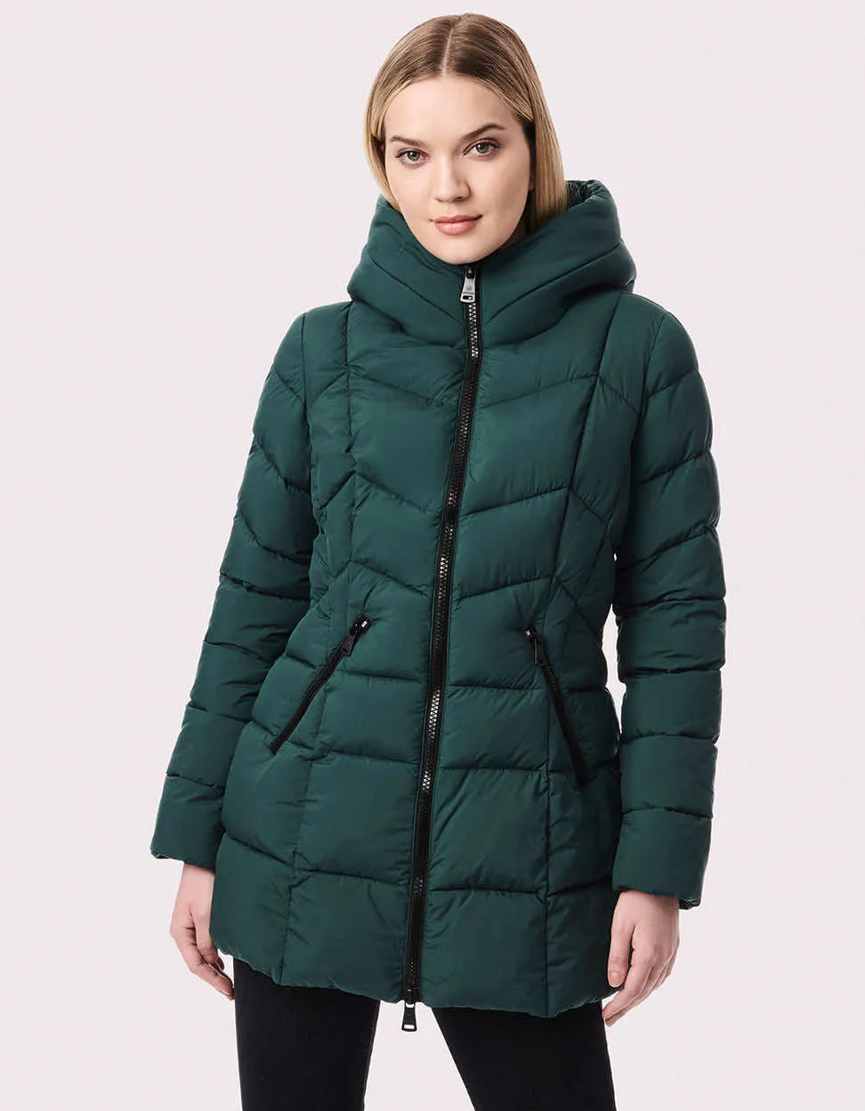 Fab Funnel Quilted Puffer Jacket sold by Bernardo product image thumbnail 2