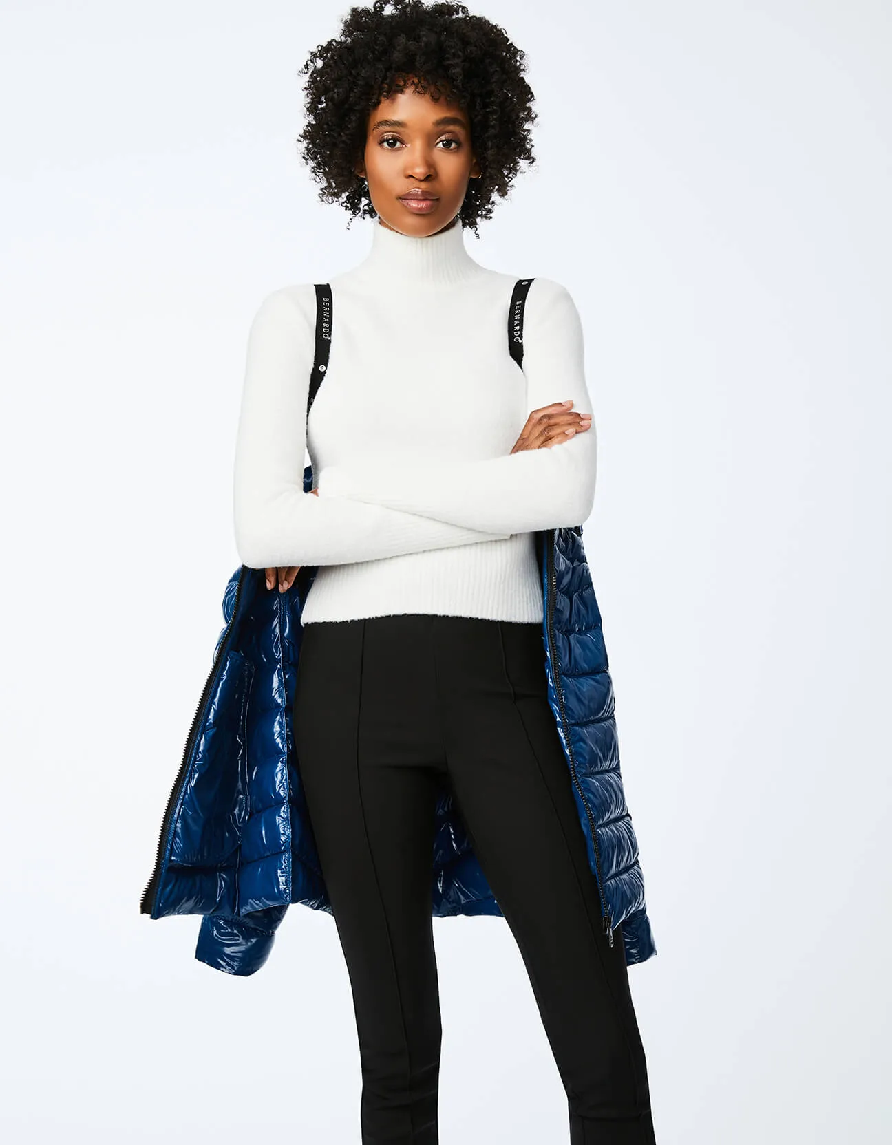 CROSS COUNTRY GLOSSY FUNNEL PUFFER sold by Bernardo product image thumbnail 5