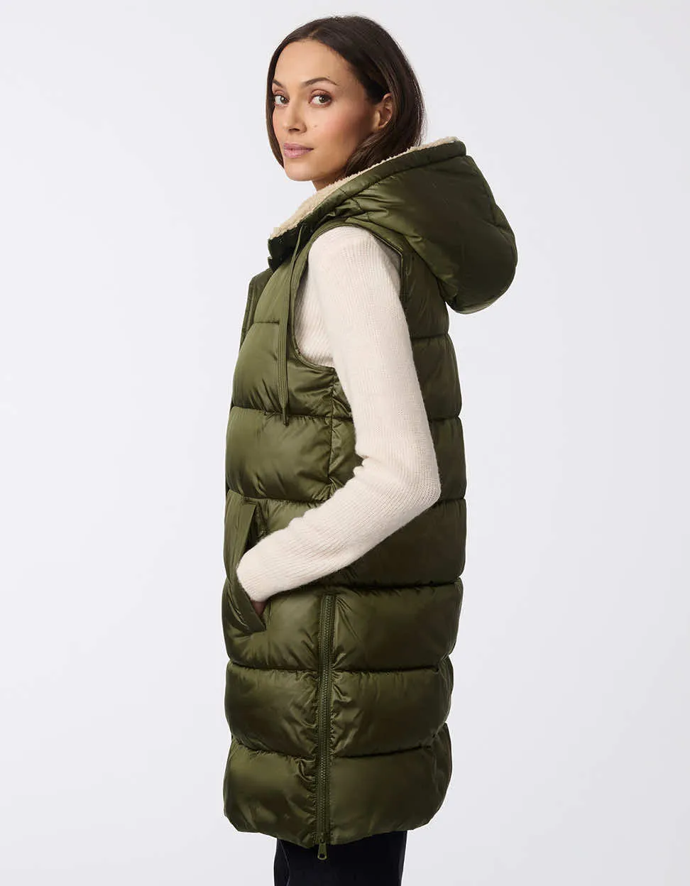 Summit Long Puffer Vest sold by Bernardo product image thumbnail 4