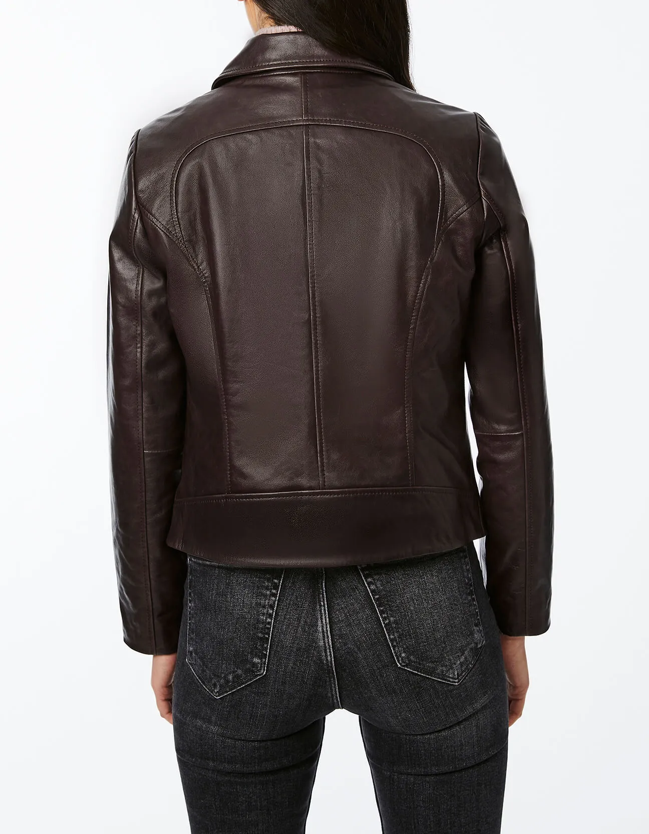 Boston Common Leather Jacket sold by Bernardo product image thumbnail 4