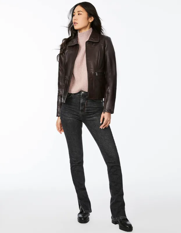 Boston Common Leather Jacket sold by Bernardo