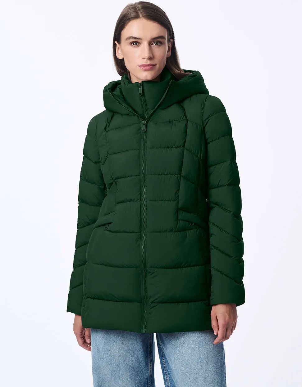 Cosmic Puffer Coat sold by Bernardo product image thumbnail 4