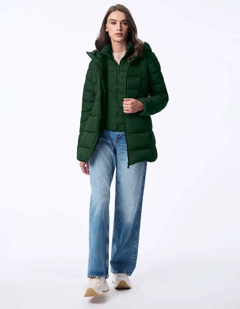 Cosmic Puffer Coat sold by Bernardo product image thumbnail 3