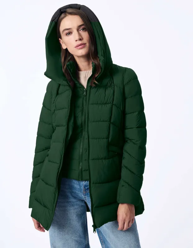 Cosmic Puffer Coat sold by Bernardo