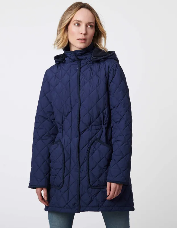 All Day Flair Quilted Puffer Jacket made by Bernardo