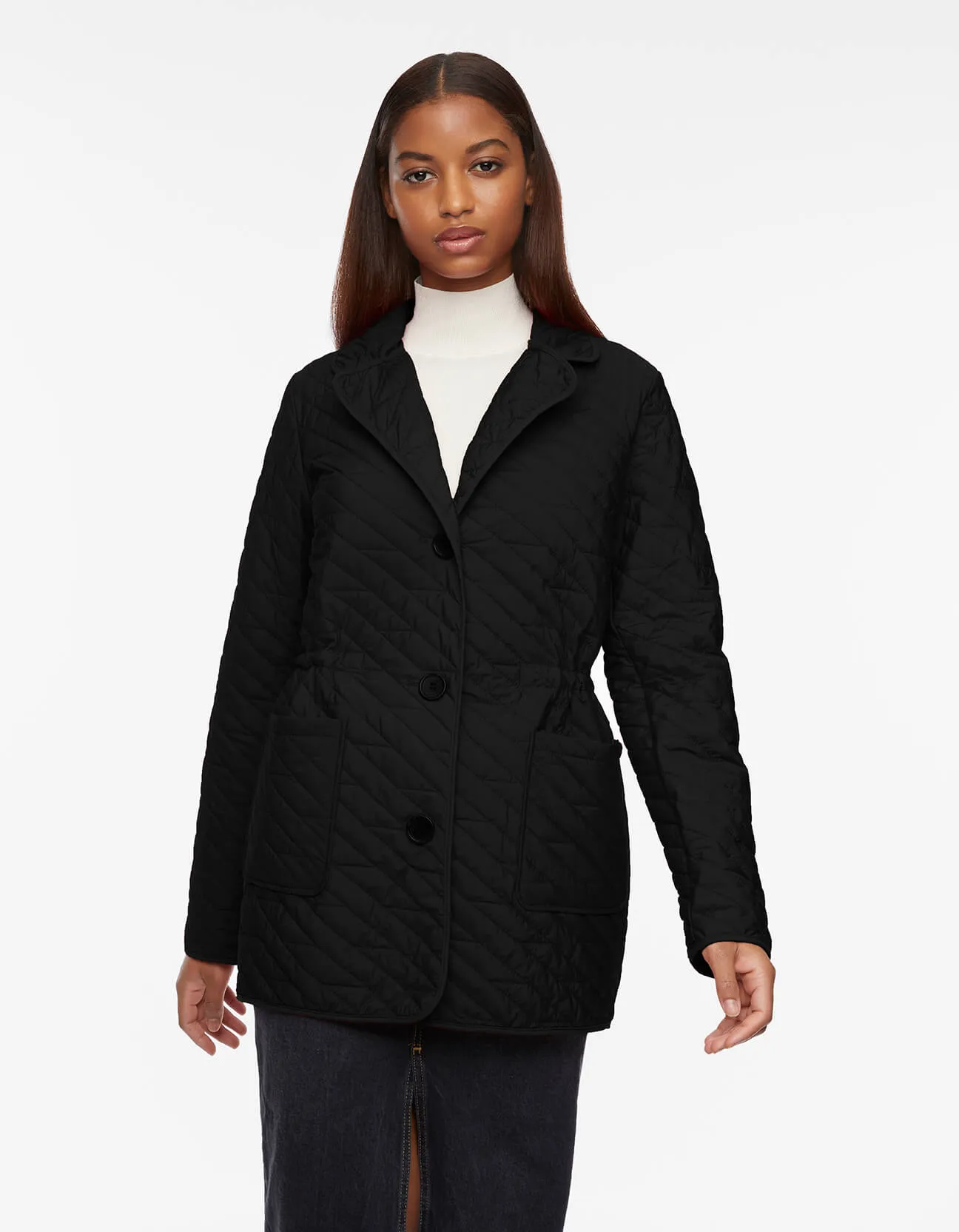Downtown Loft Light Quilted Puffer Jacket sold by Bernardo
