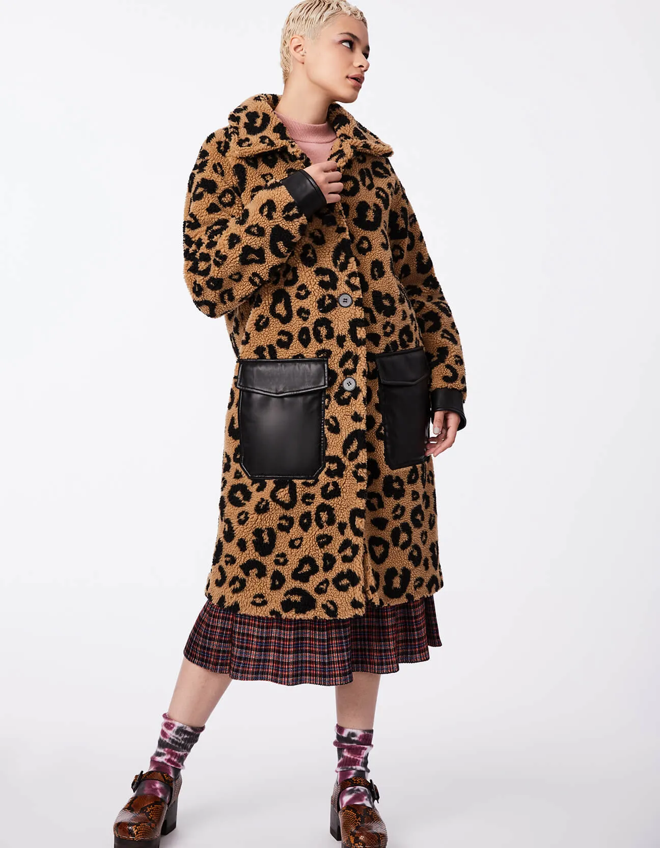 Unreal Cheetah Fur Coat sold by Bernardo