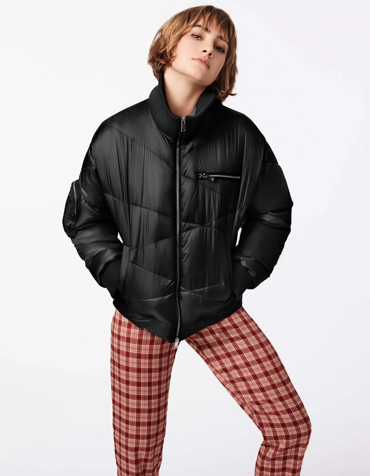 Sleeve Surprise Puffer Jacket sold by Bernardo product image thumbnail 2