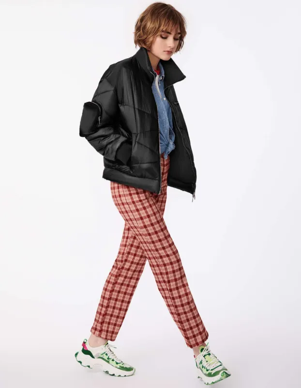 Sleeve Surprise Puffer Jacket sold by Bernardo