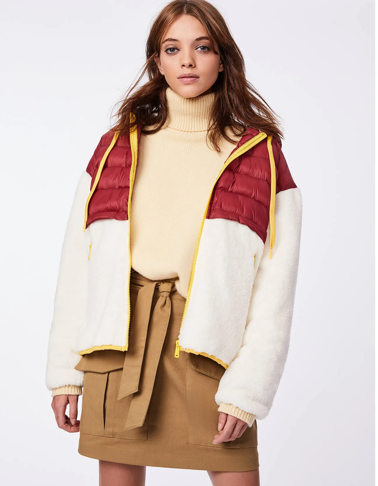 SPORTY PUFF FLEECE JACKET sold by Bernardo product image thumbnail 2