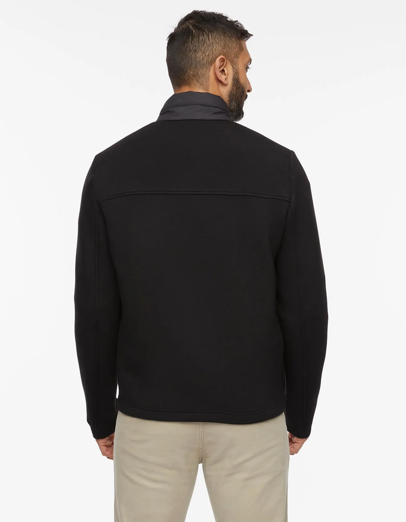 Men's Modern Neoprene Puffer Jacket sold by Bernardo product image thumbnail 4