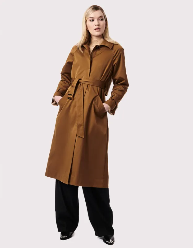 Getaway Belted Long Rain Coat sold by Bernardo