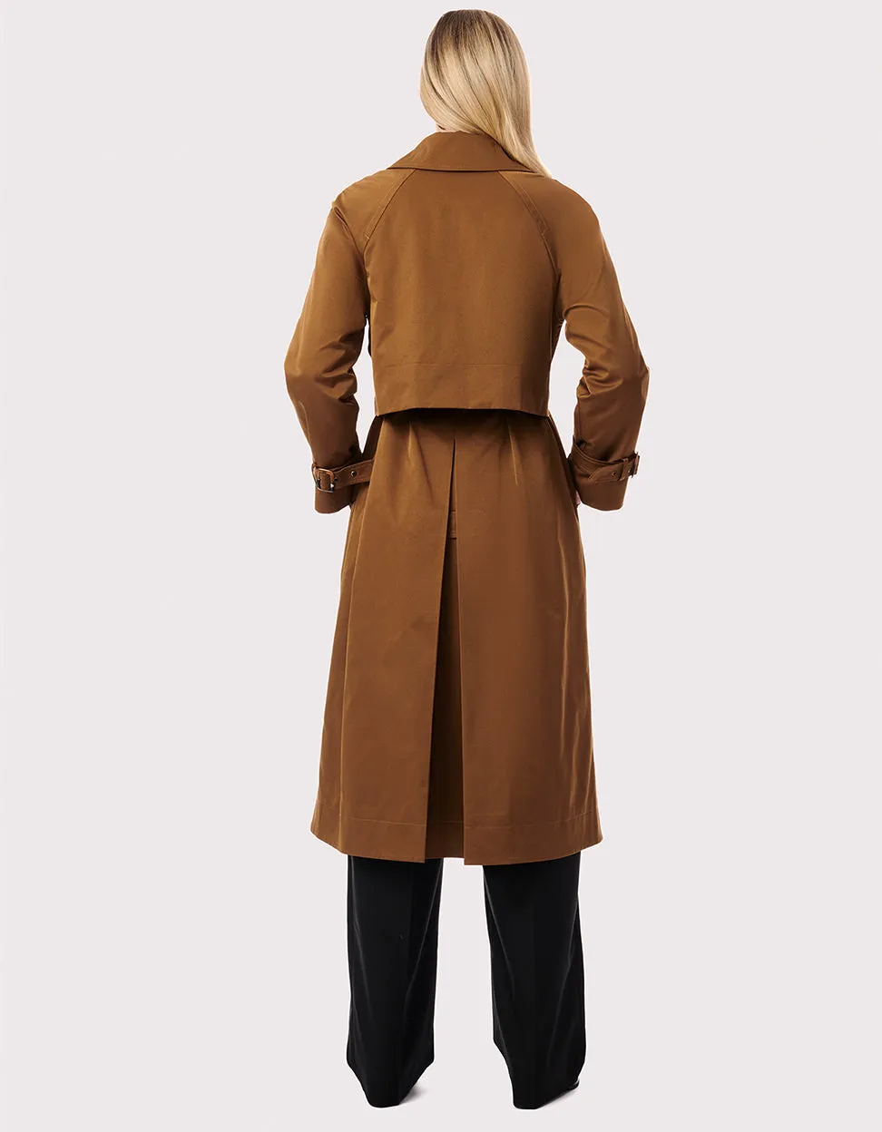 Getaway Belted Long Rain Coat sold by Bernardo product image thumbnail 4
